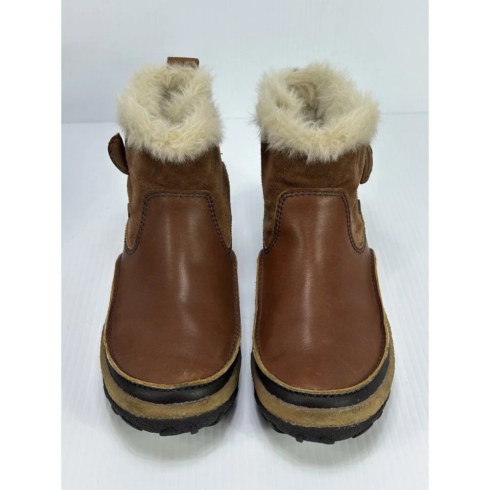 Merrell Snow‎ Boots Women's Size 7.5 Tremblant J45932 Brown Leather Pull-On